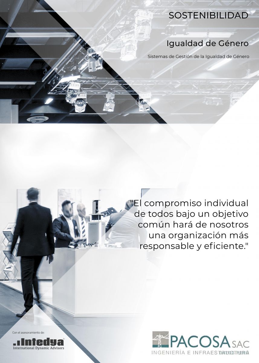 IMPLEMENTACIÓN DEL SISTEMA DE GESTIÓN DE IGUALDAD DE GÉNERO - EMPRESA SEGURA